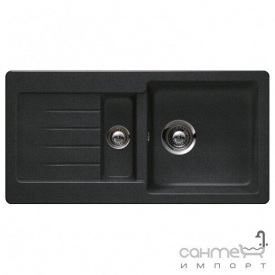 Гранітна плита, мийка Schock Cristalite Typos D150 S оборотна 22 moonstone