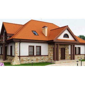 Будинок з профільованого бруса 17х12 м