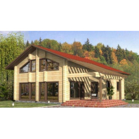 Будинок з профільованого бруса 10х11 м