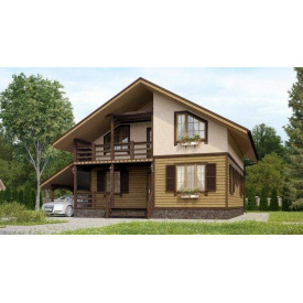 Будівництво будинку з профільованого бруса 9х11 м