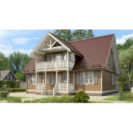 Будівництво будинку з профільованого бруса 10х12 м