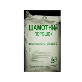 Порошок шамотний ПШК клас А 25 кг
