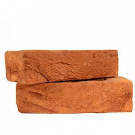 Кирпич ручной формовки под старину Вишневый