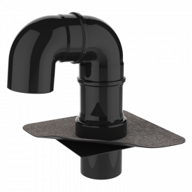 Проходка для кабелів XL з привареним бітумним фартухом