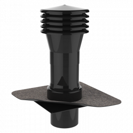 Вентиляционный выход для канализационных стояков XL с приваренным битумным фартуком