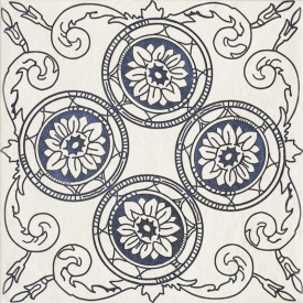 Настінна плитка Paradyz Sevilla Azul Dekor C 198х198 мм (1177889)