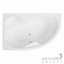 Ассиметричная ванна Polimat Dora 170x110 L 00358 белая левая Херсон
