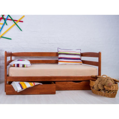Ліжко дерев'яне Олімп Маріо з ящиками Чернівці