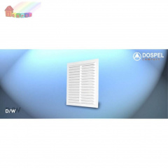 Решетка вентиляционная DOSPEL D/195 W (007-0175) Житомир