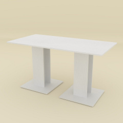 Кухонний стіл Компаніт КС-8 700х736х1400 мм німфея альба Хмельницький