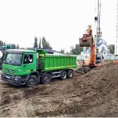 Вывоз грунта и строительного мусора Киев