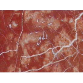 Мрамор RED BROWN 600х300х20 мм красный