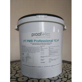 Толстослойная битумная мастика-PROOF -TEC PT PMB Professional 1 C-P 30 л