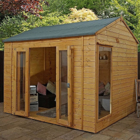 Беседка деревянная из профилированного бруса 2.4х3.0