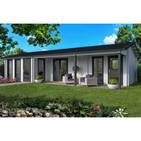 Дом деревянный из профилированного бруса 11.2х6