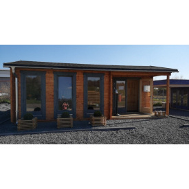 Будинок дерев`яний з профільованого бруса 4х7