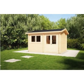 Домик садовода из профилированного бруса 3х4