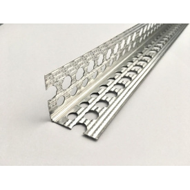 Куточок алюмінієвий перфорований BIG MAX 30x30 мм 0,4 мм 3 м