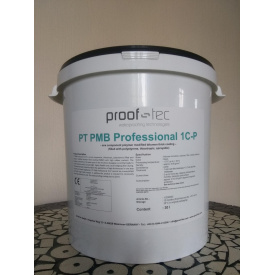 Однокомпонентна бітумна мастика PROOF-TEC PT PMB Professional 1 C-P 30 л