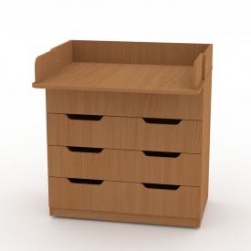 Комод пеленальний Компаніт 850х930х510 мм бук