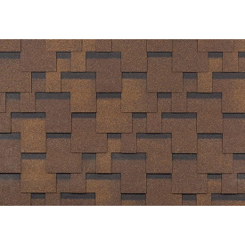 Бітумна черепиця Shinglas Дуб Ультра Фокстрот