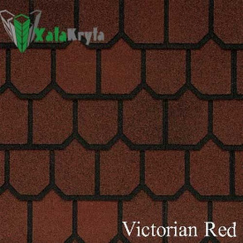 Битумная черепица GAF Victorian Red