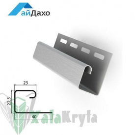 Планка J АйДахо белая 3,05 м