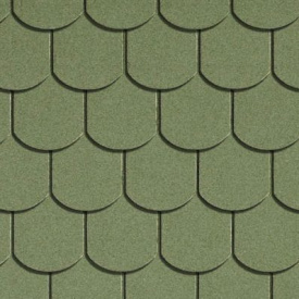 Бітумна черепиця ICOPAL Хвіст Бобра A4 зелений