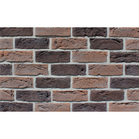 Облицовочная плитка Loft Brick Саппоро 210x65 мм Красно-коричневый с подпалами