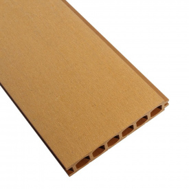 Терасна дошка HOLZDORF 153х24,5х3000 Браш Бук дерево-полімерна композитна дошка декінг для вулиці, балкона, басейну коричнева