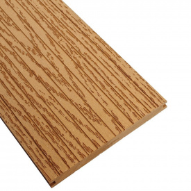 Терасна дошка МАСИВ HOLZDORF 182х18х2400 Імпрес цвет Бук дерево-полімерна композитна дошка декінг для вулиці, балкона, басейну коричнева