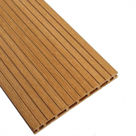 Терасна дошка HOLZDORF 182х18х2400 Альтер Бук дерево-полімерна композитна дошка декінг для вулиці, балкона, басейну коричнева