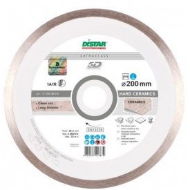 Алмазный диск Distar 1A1R 200x1,6x10x25,4 Hard ceramics (11120048015)