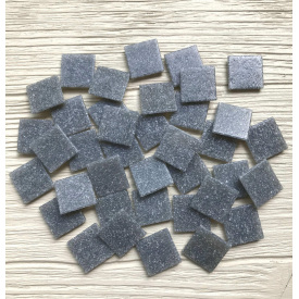 Стеклянная мозаика Eco-Mosaic 20х20 мм 33х33 см серая (20L09)