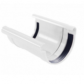Соединитель желоба PROFIL 90 Белый