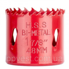 Коронка по металлу биметаллическая 48 мм INTERTOOL SD-5648 Киев