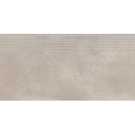 Керамогранітна щабель Cersanit City Squares Light Grey Steptread 298х598 мм