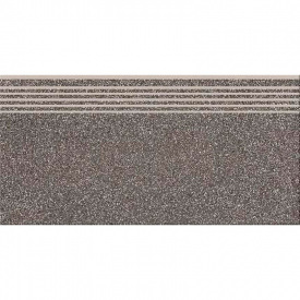 Сходинка керамогранітна Cersanit Milton Dark Grey Steptread 8х598х298 мм