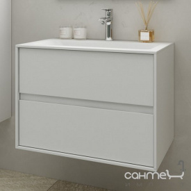 Тумба з раковиною підвісна Marsan Armel 700 біла