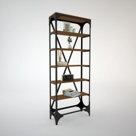 Стелаж для зберігання в стилі LOFT (Rack-065)