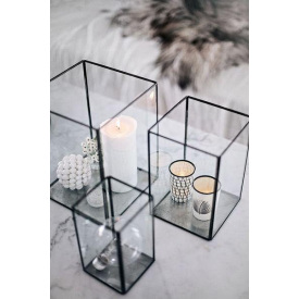 Настільний свічник у стилі LOFT (Lamp-43)