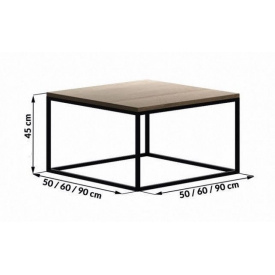 Журнальний столик у стилі LOFT (Table-579)
