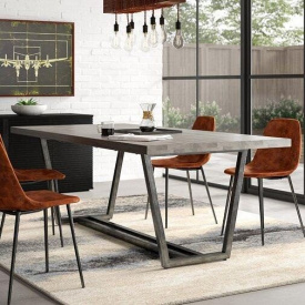 Обеденный стол в стиле LOFT (Table-041)