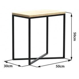 Журнальний столик у стилі LOFT (Table-633)
