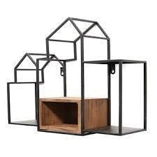 Навесная полка в стиле LOFT (Wall Shelf-21)