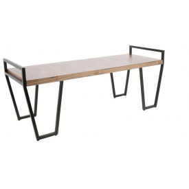 Банкетка-пуф для передпокою в стилі LOFT (Sofa-17)