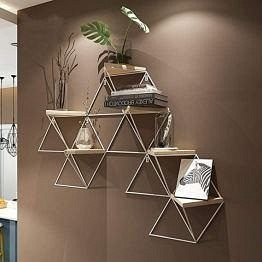 Навісна полиця в стилі LOFT (Wall Shelf-69)