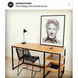 Письмовий стіл в стилі LOFT (Office Table-013)