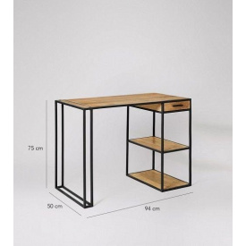 Письмовий стіл в стилі LOFT (Office Table-105)