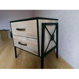 Прикроватная тумба в стиле LOFT (Table - 355)